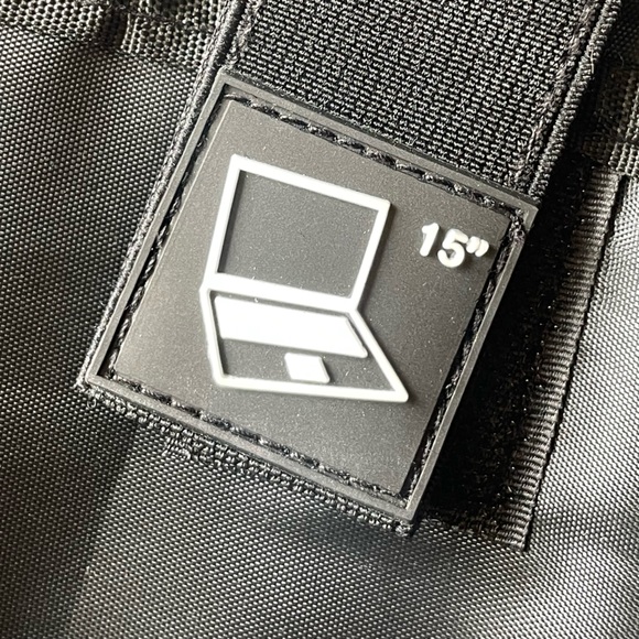 Acehigh 'Canyon' 15 Inch Laptop/Tablet Compartment Multi-Zipper HP Logo Backpack - Picture 5 of 12